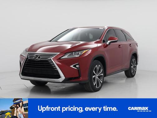 Red 2018 Lexus RX 350 L