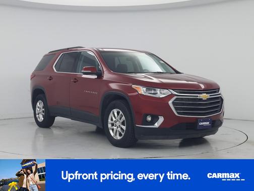 Red 2020 Chevrolet Traverse LT Cloth