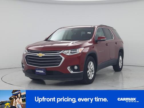 Red 2020 Chevrolet Traverse LT Cloth