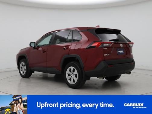 Red 2023 Toyota RAV4 LE