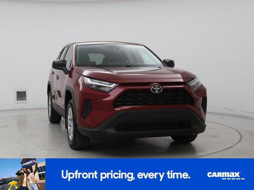 Red 2023 Toyota RAV4 LE
