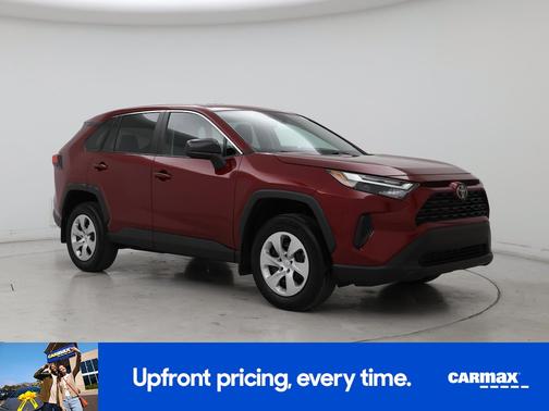 Red 2023 Toyota RAV4 LE