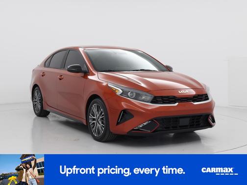 Orange 2022 Kia Forte GT-Line