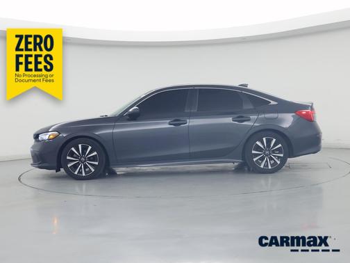 Gray 2024 Honda Civic EX
