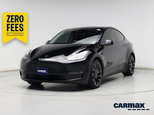 Black 2022 Tesla Model Y Performance