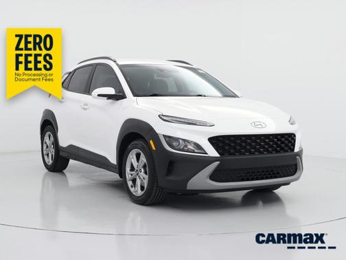 White 2023 Hyundai KONA SEL