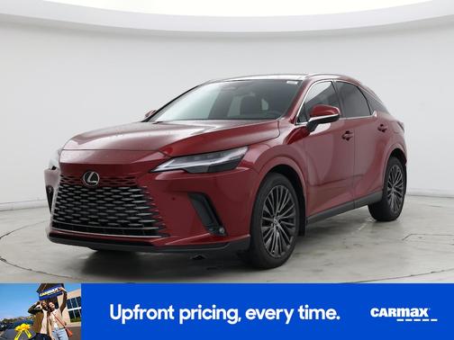 Red 2023 Lexus RX 350h Luxury