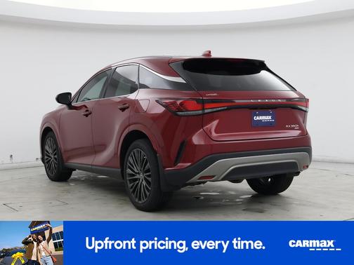 Red 2023 Lexus RX 350h Luxury