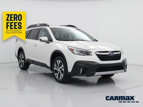 White 2020 Subaru Outback Limited