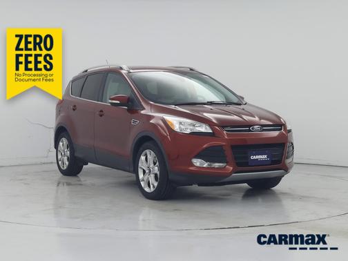 Orange 2016 Ford Escape Titanium