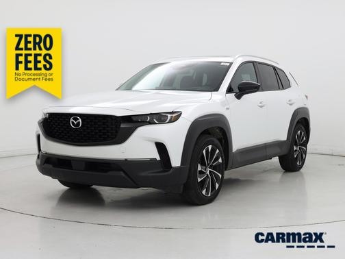 White 2025 Mazda CX-50 Hybrid Premium Plus