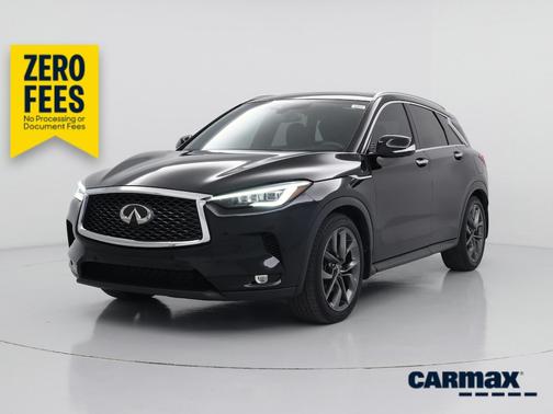 Black 2019 INFINITI QX50 Essential