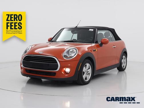 Orange 2019 MINI Convertible