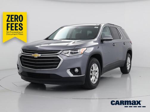 Gray 2020 Chevrolet Traverse LT Cloth