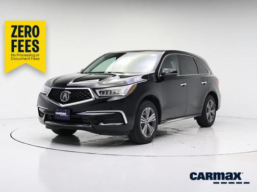 Black 2019 Acura MDX