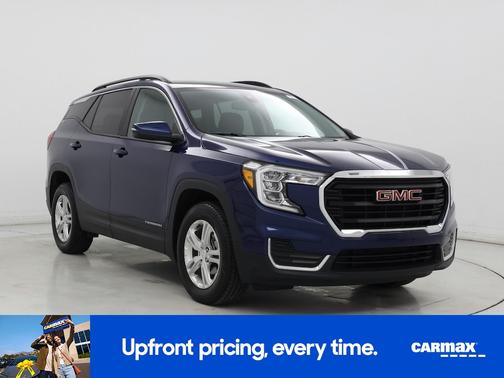 Blue 2022 GMC Terrain SLE