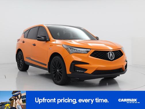 Orange 2021 Acura RDX PMC Edition