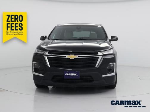 Black 2022 Chevrolet Traverse LS