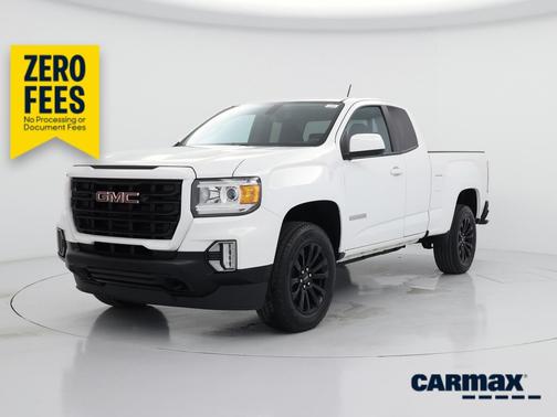 White 2022 GMC Canyon Elevation