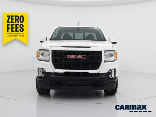 White 2022 GMC Canyon Elevation