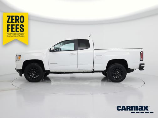 White 2022 GMC Canyon Elevation