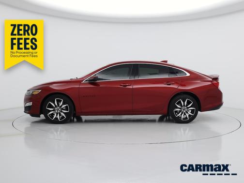 Red 2024 Chevrolet Malibu RS