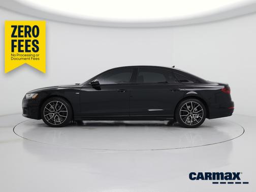 Black 2021 Audi A8 L