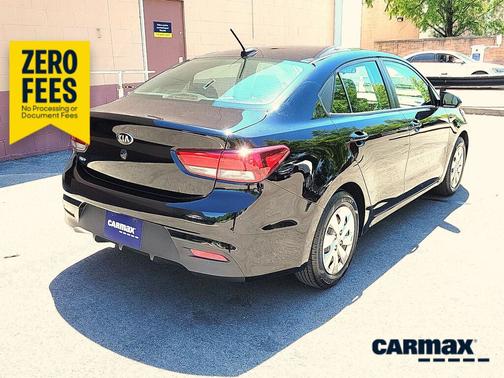 Black 2020 Kia Rio LX