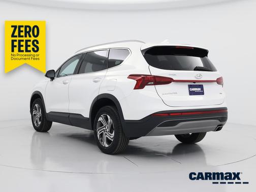 White 2023 Hyundai SANTA FE SEL