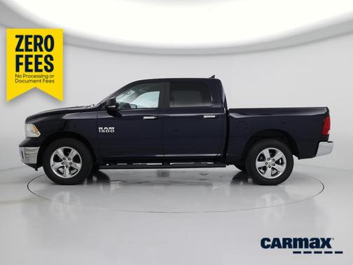 Blue 2018 RAM 1500 Bighorn