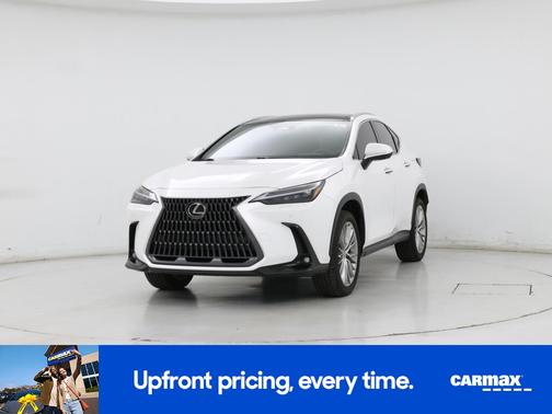 White 2025 Lexus NX 350h Luxury