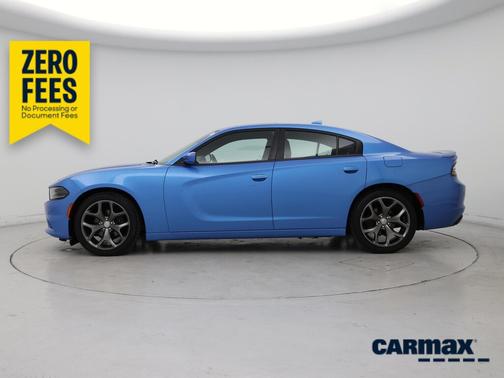 Blue 2015 Dodge Charger SXT