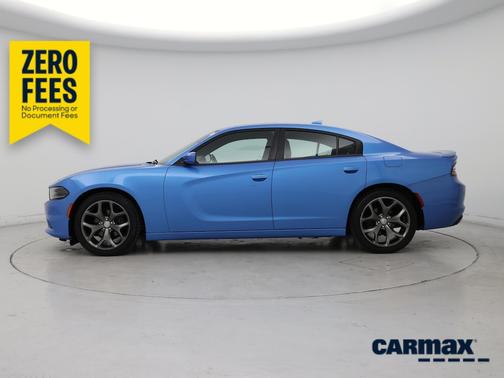 Blue 2015 Dodge Charger SXT