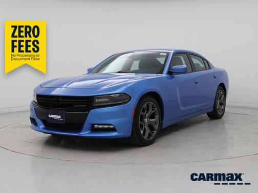 Blue 2015 Dodge Charger SXT