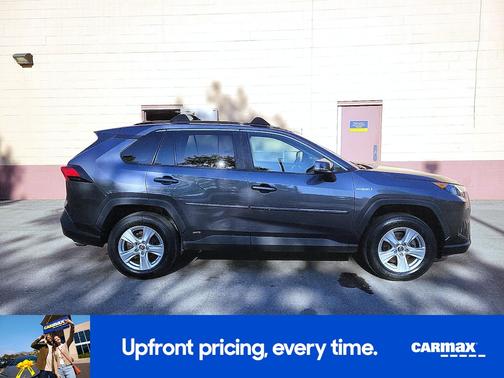 Gray 2019 Toyota RAV4 Hybrid LE
