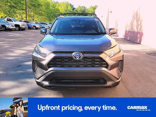 Gray 2019 Toyota RAV4 Hybrid LE
