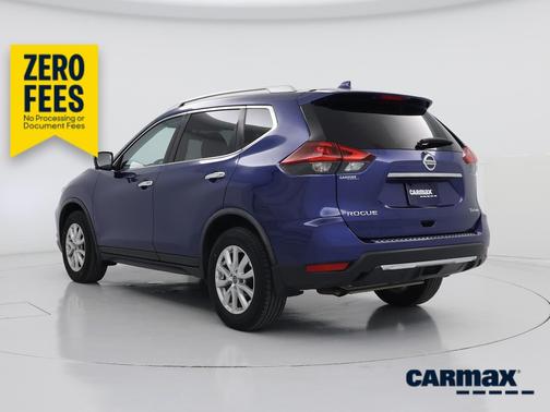 Blue 2018 Nissan Rogue SV
