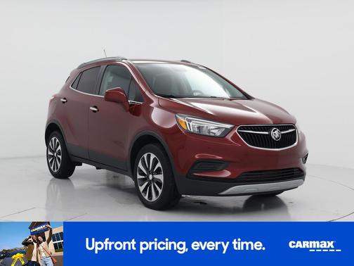 Red 2021 Buick Encore Preferred