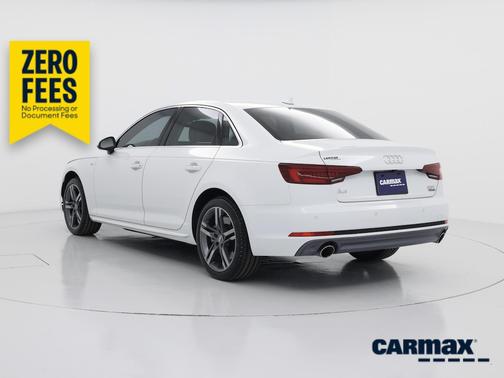 White 2018 Audi A4 Prestige