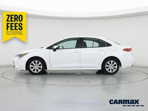 White 2025 Toyota Corolla LE