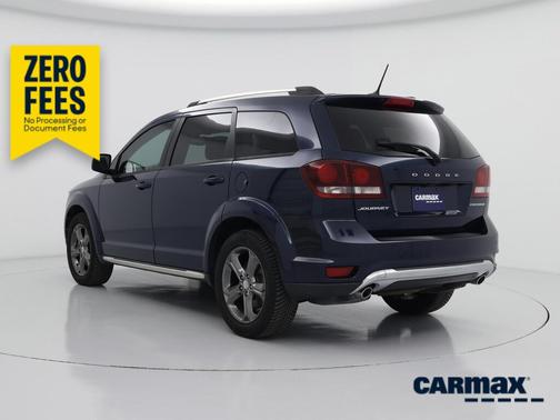 Blue 2015 Dodge Journey Crossroad