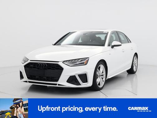 White 2023 Audi A4 S-Line Premium Plus