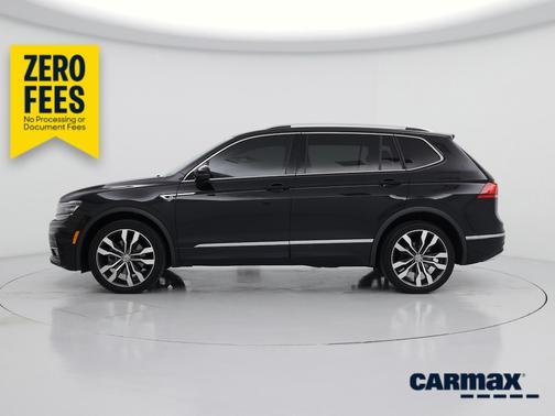 Black 2021 Volkswagen Tiguan SEL Premium R-Line