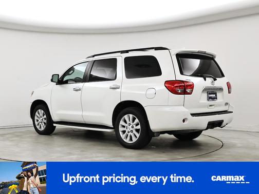 White 2017 Toyota Sequoia Platinum