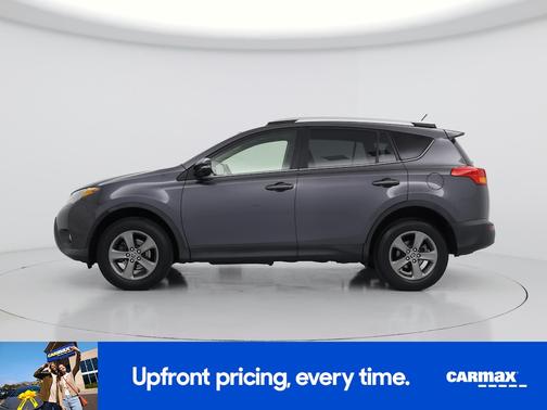 Gray 2015 Toyota RAV4 XLE