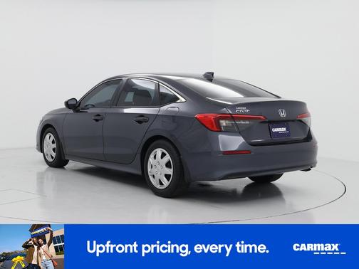 Gray 2023 Honda Civic LX