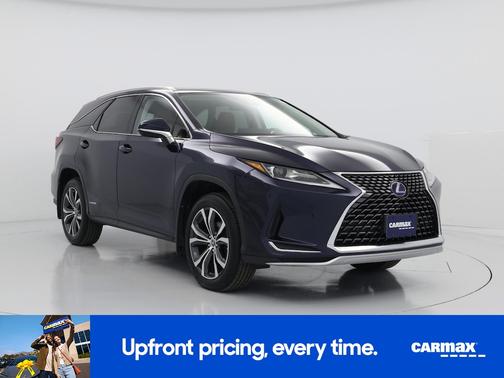 Blue 2021 Lexus RX 450h L