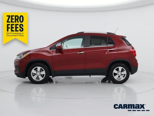 Red 2020 Chevrolet Trax LT