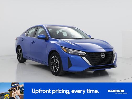 Blue 2025 Nissan Sentra SV