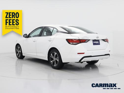 White 2023 Nissan Sentra SV